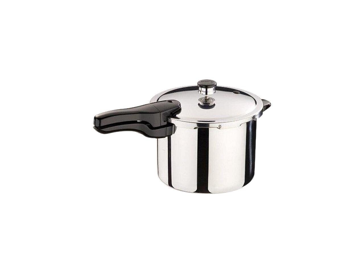 PRESTO 01362 6-Quart Stainless Steel Pressure Cooker