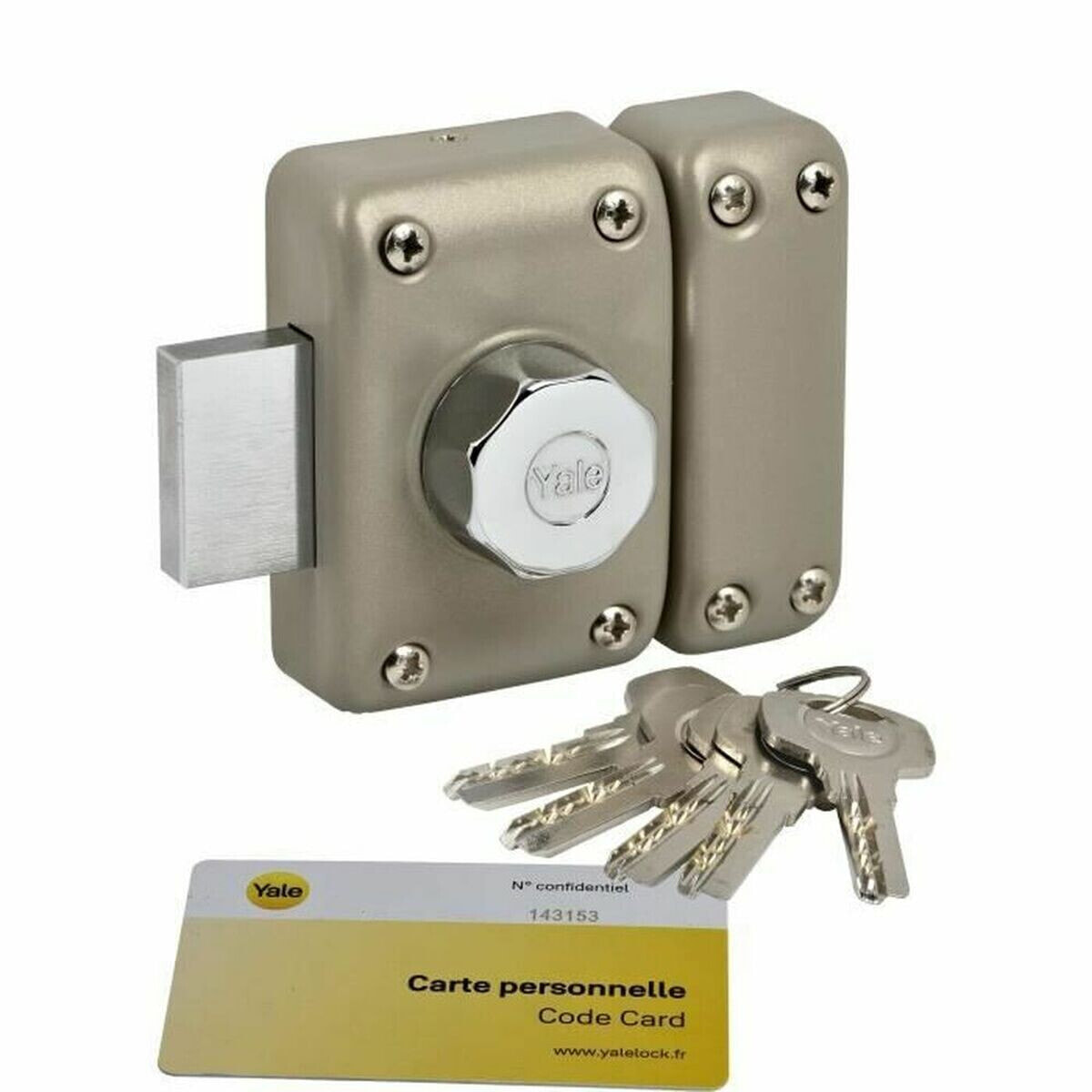 Safety lock Yale YV26BT-40 Beige Metal Ø 23 mm
