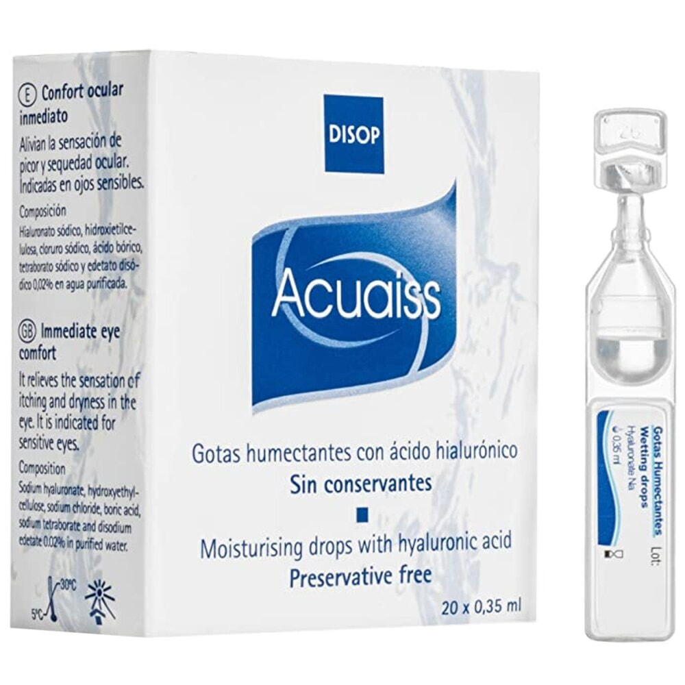 DISOP Monodosis Artificial Lagrema Aquaiss Drops 035ml