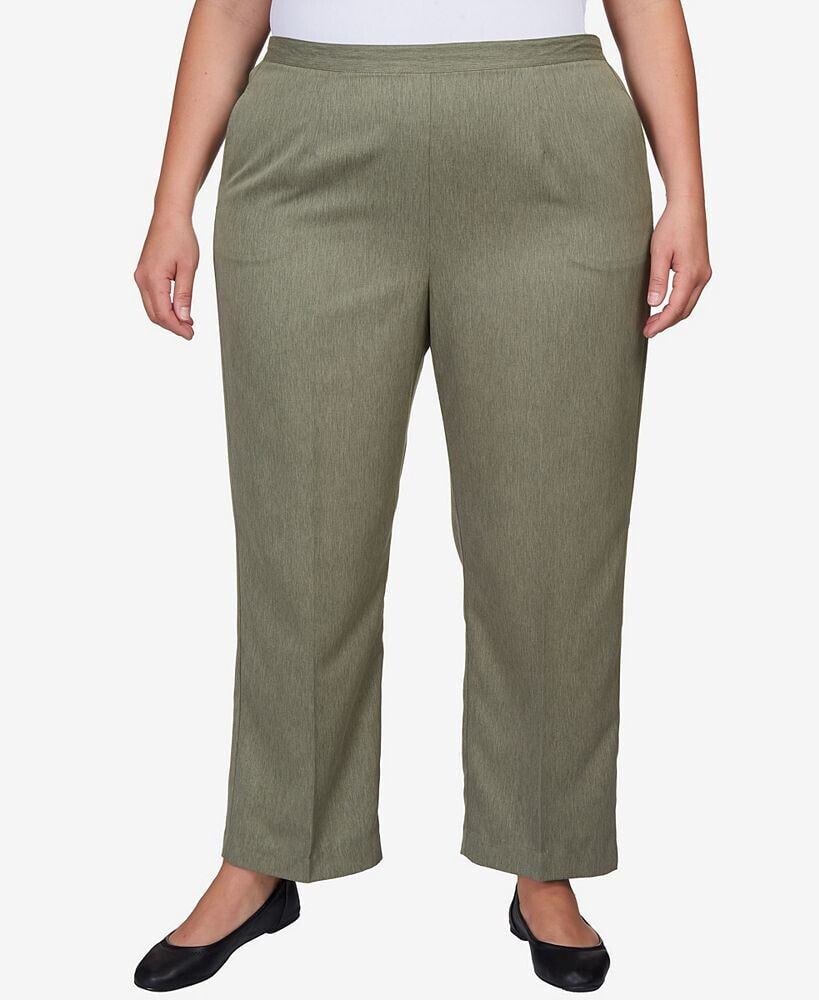 Alfred Dunner plus Size Chelsea Market Classic Fit Pull On Average Length Pants