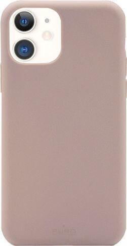 чехол силиконовый нежно-розовый iPhone 12 Mini