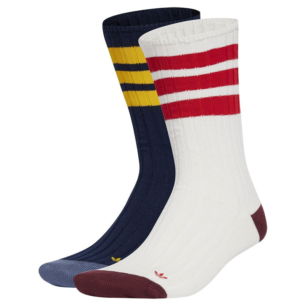 ADIDAS ORIGINALS Premium Mid crew socks 2 pairs