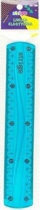 Strigo Flexible ruler 20 cm blue STRIGO