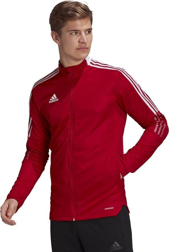 Мужская брендовая толстовка Adidas Czerwony XXXL