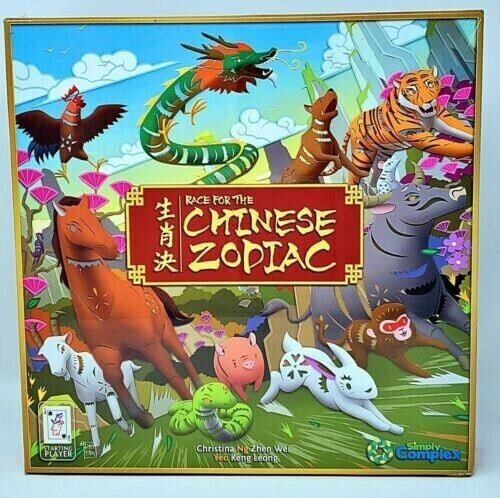 Race for the Chinese Zodiac New Sealed Board Game gts