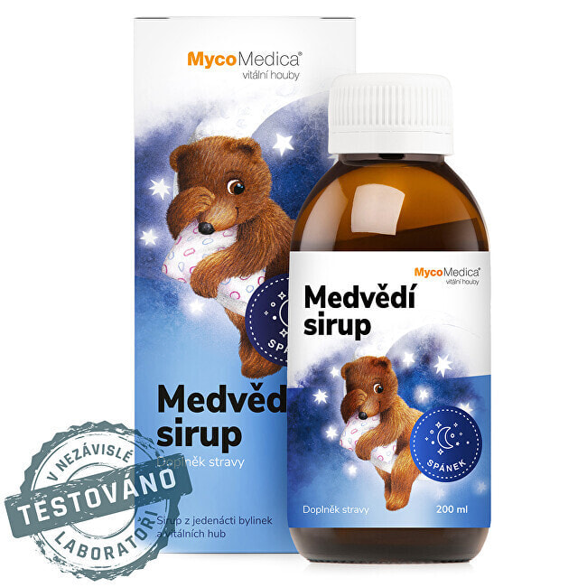 Mycoьmedica Medvedi Sirup Детский растительный комплекс для успокоение и гармонизации психики 200 мл