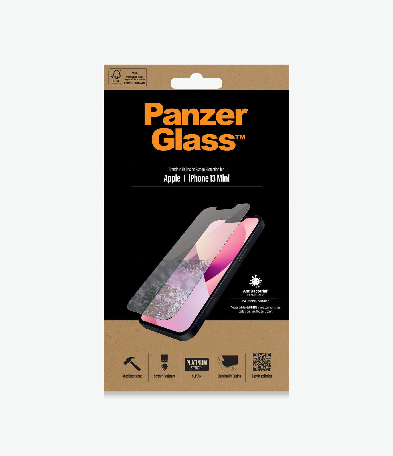 PanzerGlass 2741 защитная пленка / стекло для мобильного телефона Apple