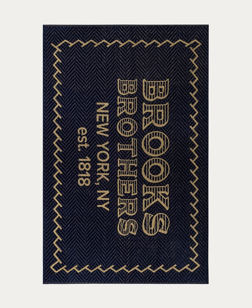 Brooks Brothers brooks Brothers BB Logo Turkish Cotton Beach Towel, 40