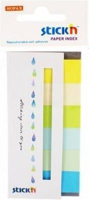 Stickn bookmarks index. paper mix 6 colors neon Summer (242347)