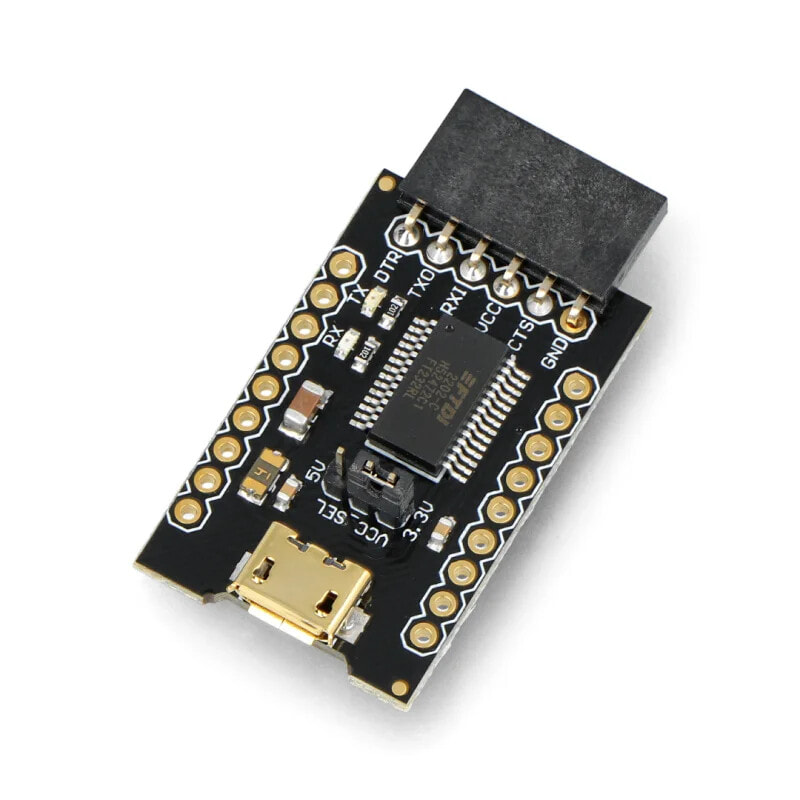DFRobot converter USB-UART FTDI FT232RL 3.3V/5V microUSB