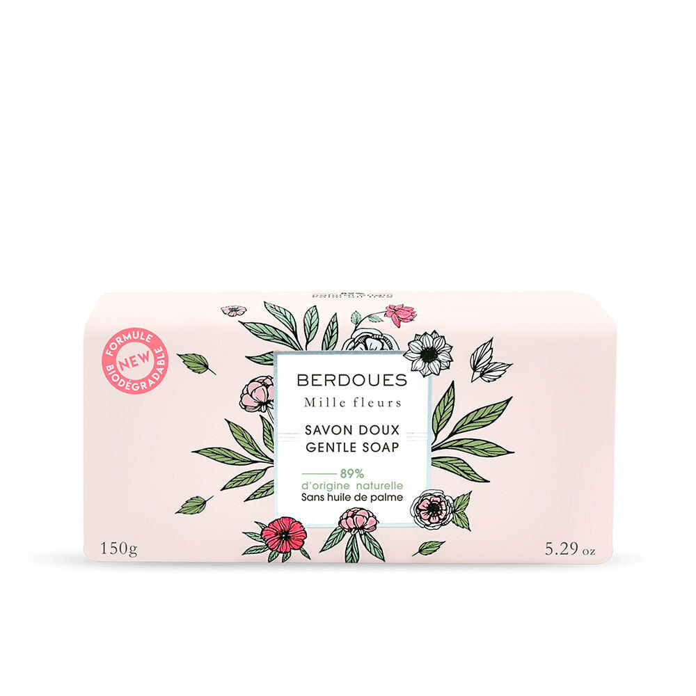 Berdoues Mille Fleurs Soap Мягкое ароматическое мыло с маслом ши 150 г