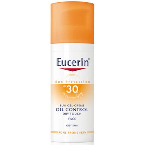 Eucerin Oil Control Sun Gel Cream Spf30 Солнцезащитный гель-крем для жирной кожи 50 мл