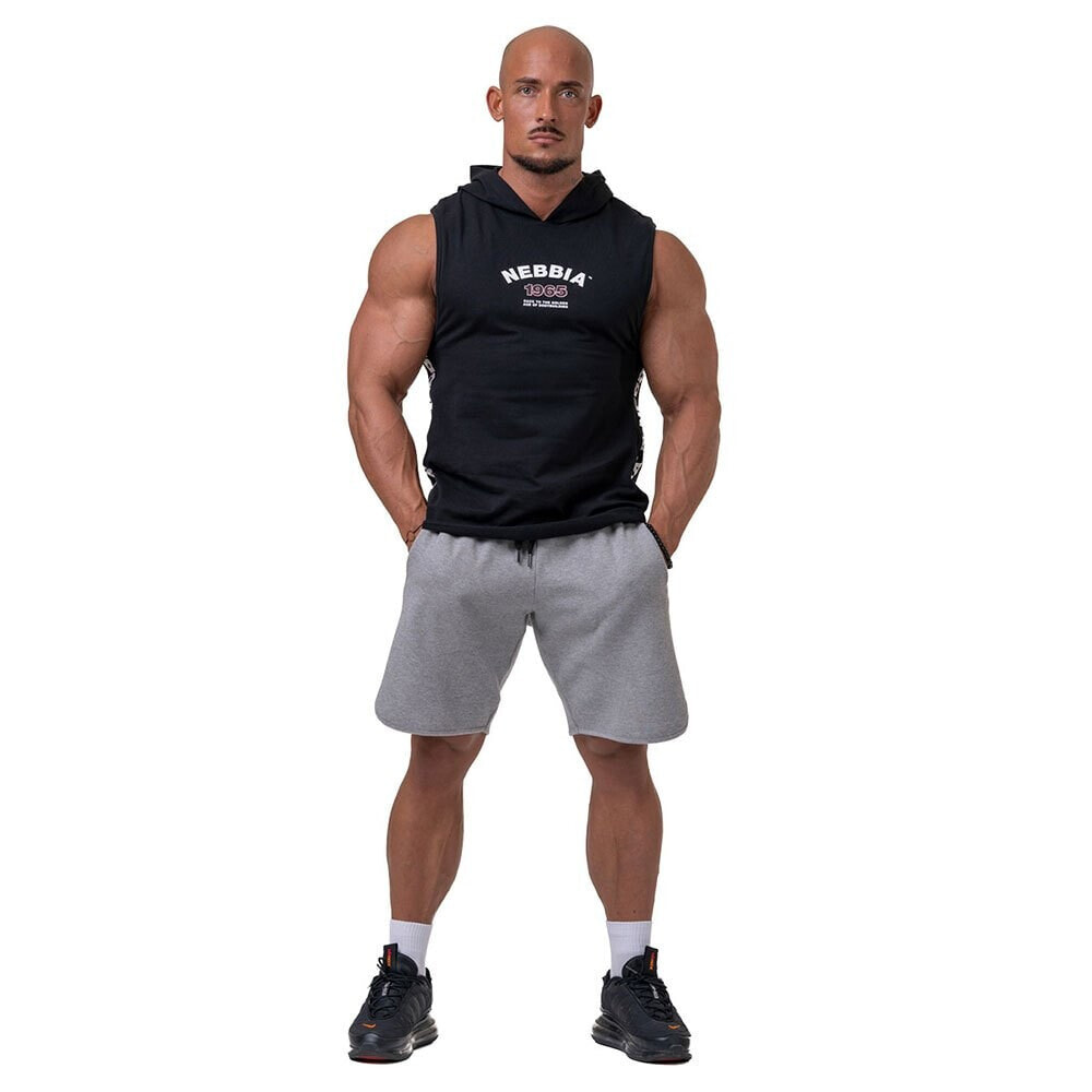 NEBBIA Legend-Approved Hoodie 191 Sleeveless T-Shirt