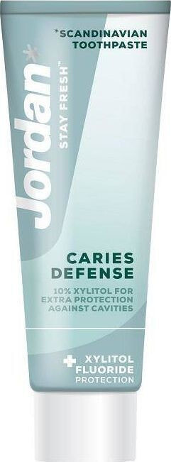 Зубная паста Jordan Stay Fresh odświeżająca pasta do zębów przeciw próchnicy Cavity Defense 75ml