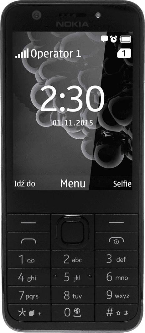 Телефон komórkowy Nokia 230 с двумя SIM-картами Белый