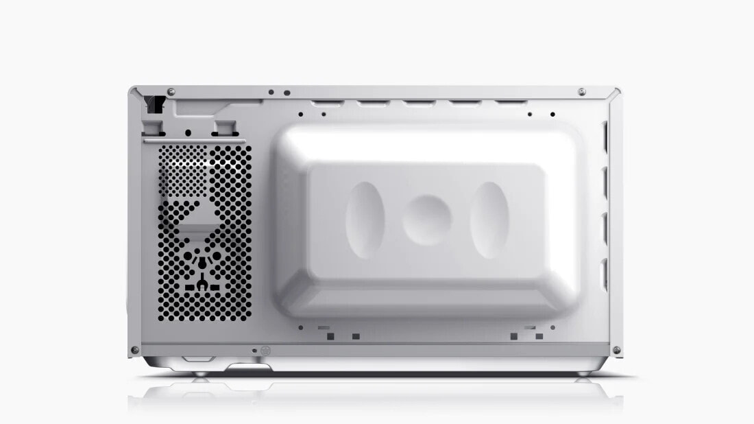 Sharp YC-MS01E-W микроволновая печь Столешница Обычная (соло) микроволновая печь 20 L 800 W Черный, Белый