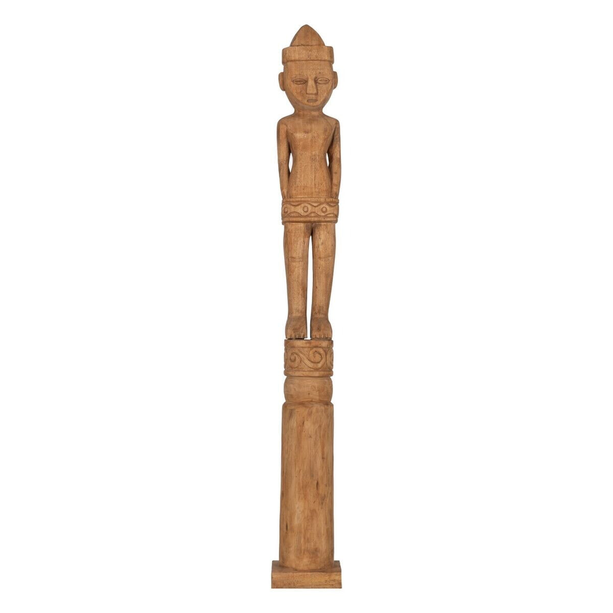 Декоративная фигура Натуральный Африканец 14 x 14 x 113 cm