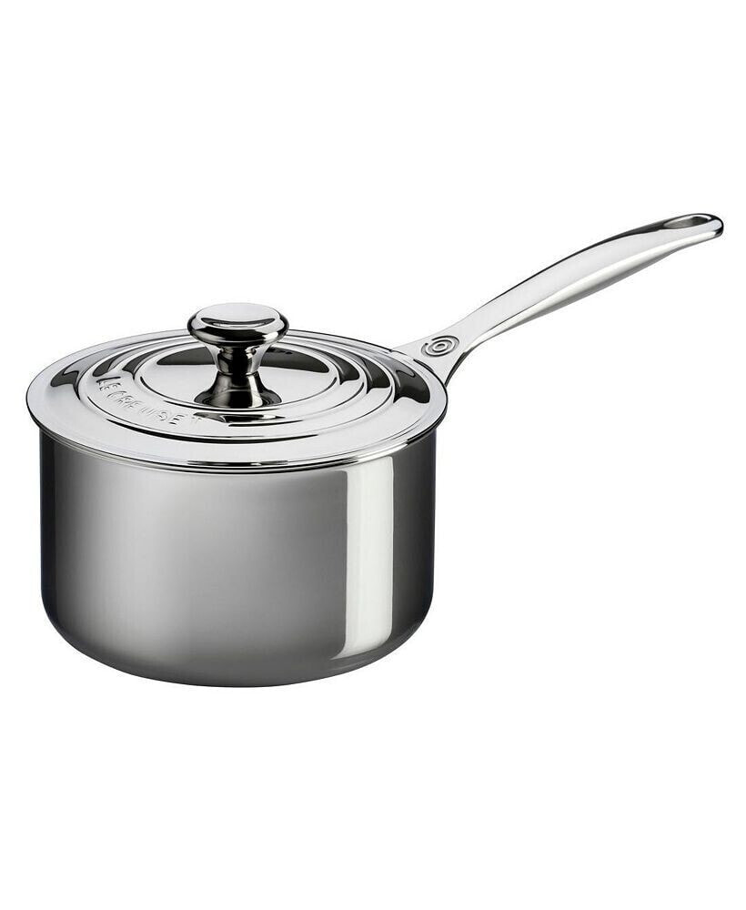 2 Quart Stainless Steel Saucepan with Lid