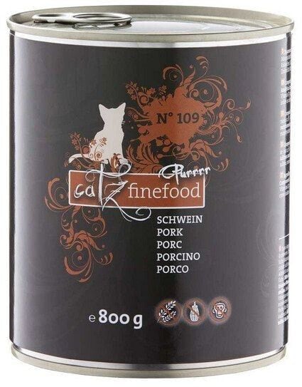 Catz Finefood Purrrr N.109 Wieprzowina puszka 800g