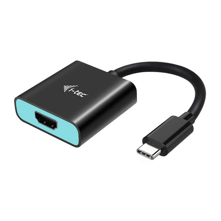 i-tec C31HDMI60HZP видео кабель адаптер USB-C 3.1 HDMI Черный, Бирюзовый