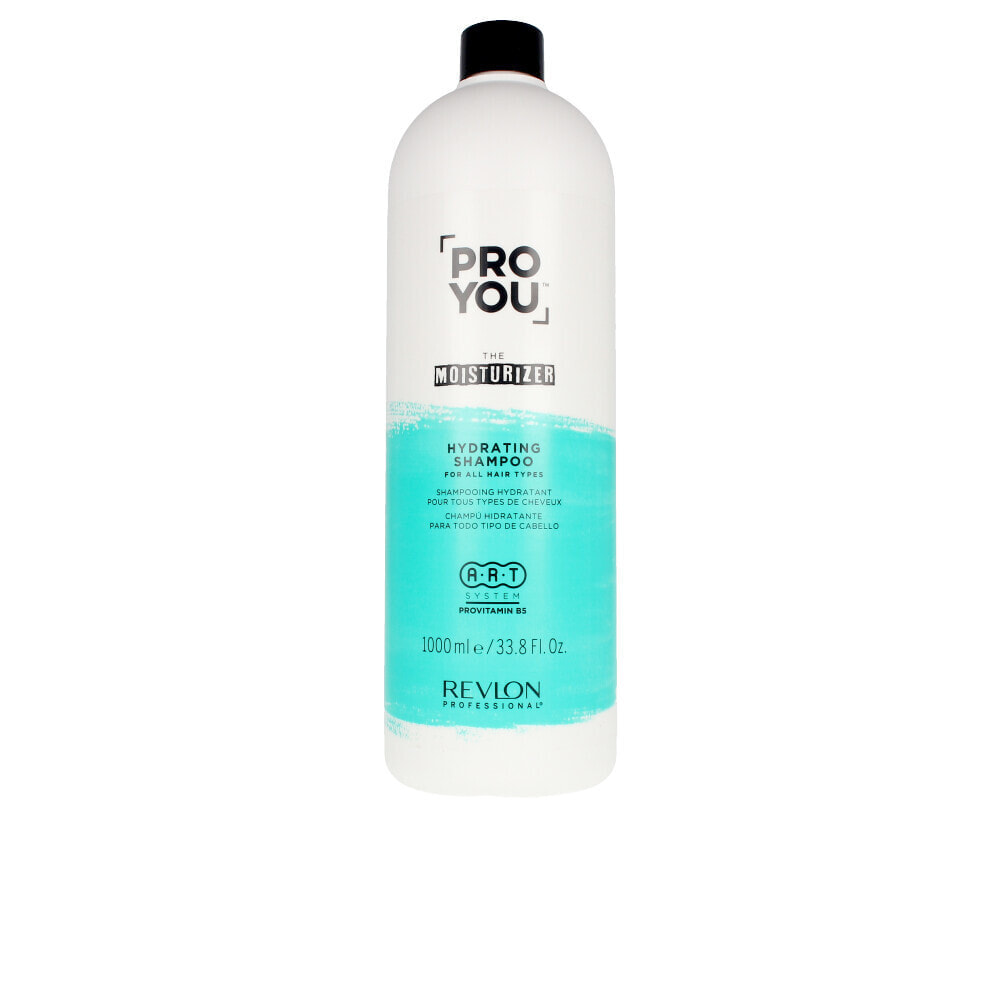 Revlon Pro You Moisturizer Shampoo Увлажняющий шампунь с провитамином В5 для всех типов волос 350 мл