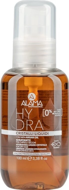 ALAMA_Hydrating Liquid Crystals nawilżający olejek do włosów z Olejkiem Arganowym 100ml