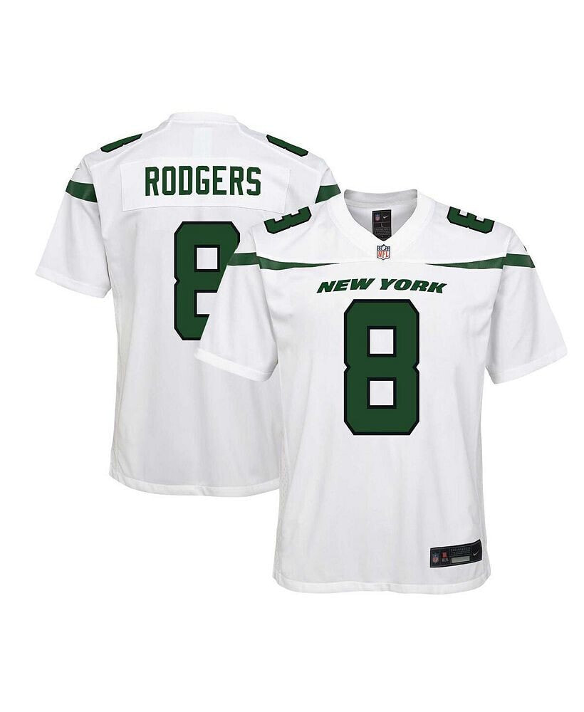 Nike big Boys Aaron Rodgers White New York Jets Game Jersey