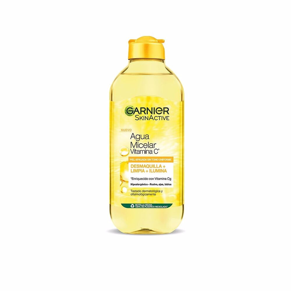 GARNIER SKINACTIVE VITAMINA C agua micelar--Мицеллярная вода для снятия макияжа с витамином С  400 мл