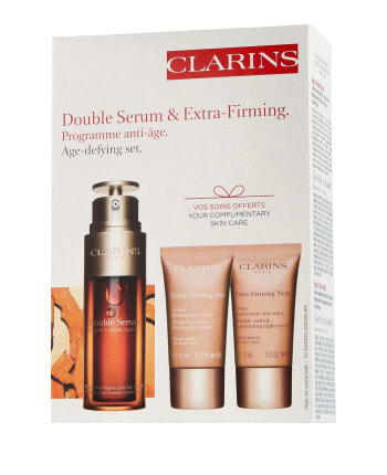 Clarins Double Serum Set mit Serum Eye & Mascara