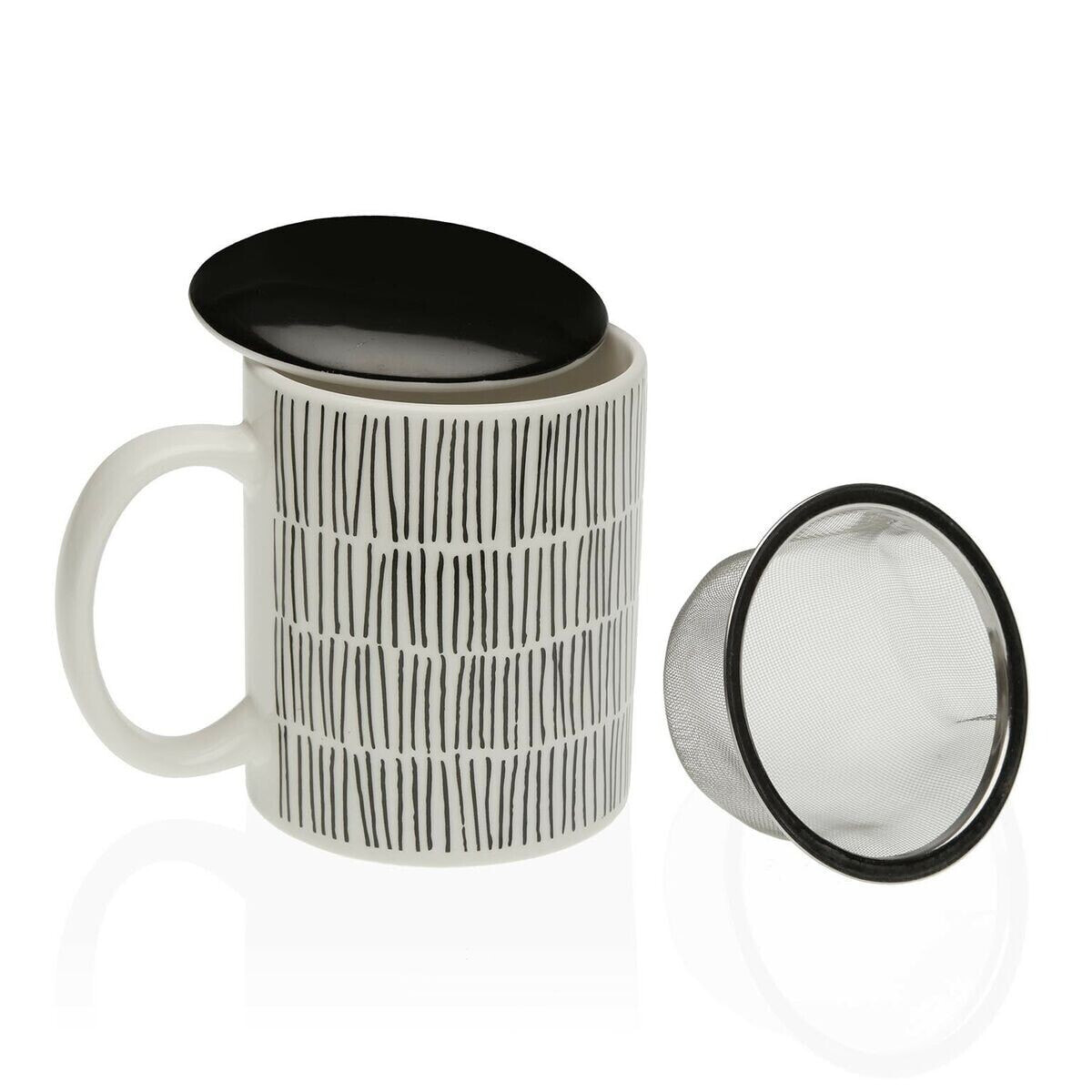 Чашка с заварочным фильтром Versa New Lines Керамика