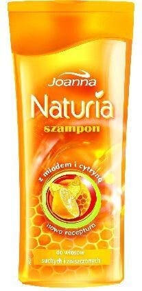 Joanna Naturia Honey & Lemon Nourishing Shampoo Питательный медово-лимонный шампунь для ухода за сухими и поврежденными волосами 200 мл