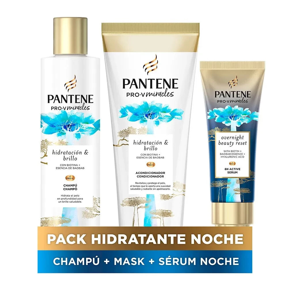 PANTENE Hydra Shampoo+Mask+Serum Night