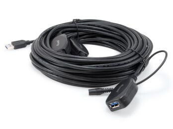 Equip 133348 USB кабель 15 m USB 3.2 Gen 1 (3.1 Gen 1) USB A Черный
