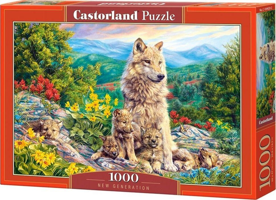 Детский развивающий пазл Castorland Puzzle 1000 New Generation CASTOR
