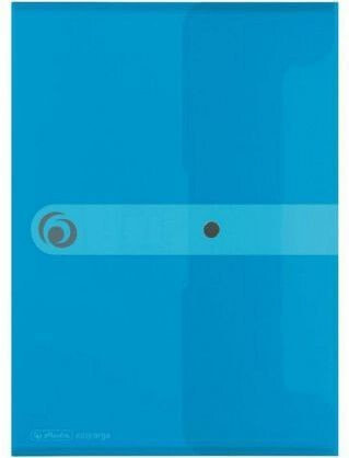 Herlitz Folder A5 PP for documents Easy Orga Blue Transparent (199797)