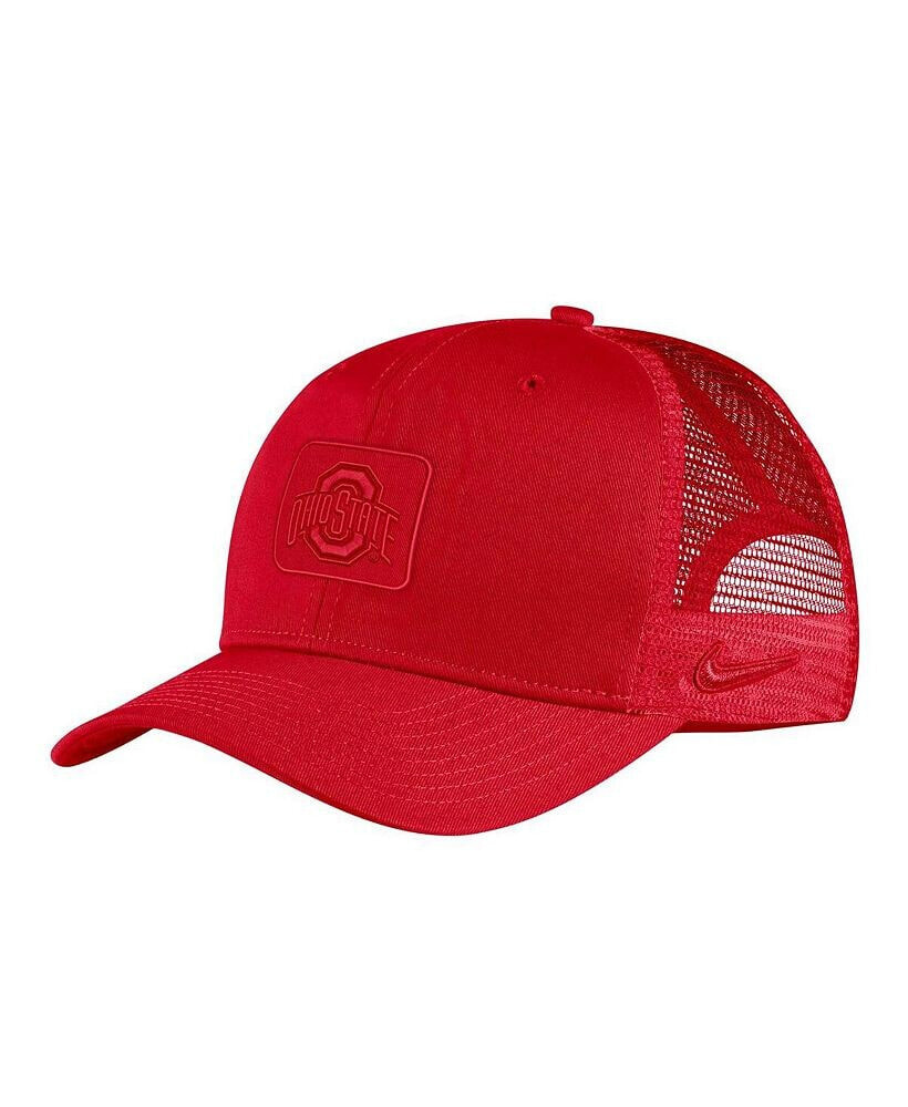 Nike men's Scarlet Ohio State Buckeyes Classic99 Tonal Trucker Snapback Hat