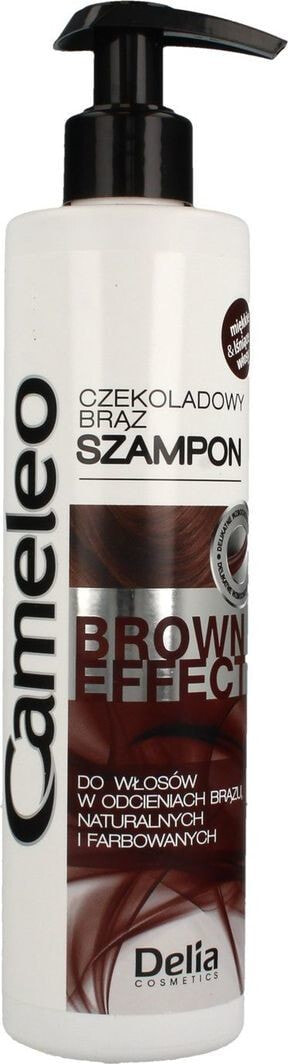 Delia Cameleo Brown Effect Shampoo Оттеночный каштановый шампунь 250 мл