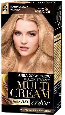 Краска для волос Joanna Multi Cream Color Farba nr 30 Karmelowy Blond