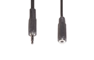 e+p B 125/1 аудио кабель 1,5 m 3,5 мм Черный
