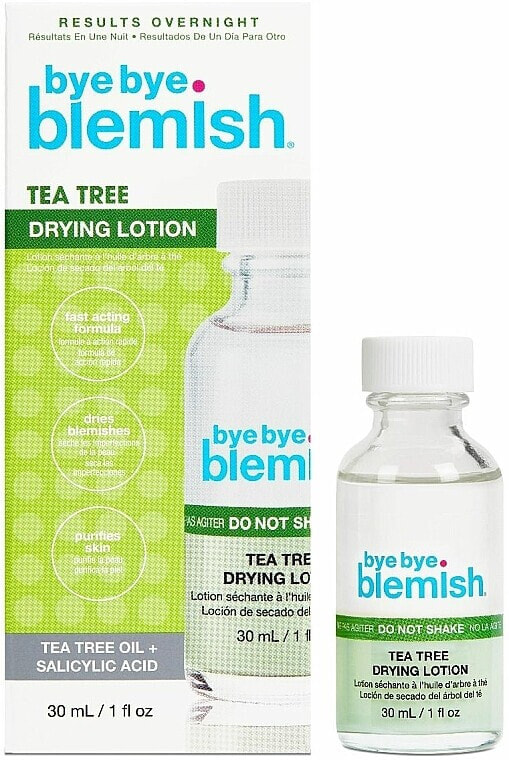 Gesichtslotion gegen Akne mit Tee Baum - Bye Bye Blemish Tea Tree Drying Lotion