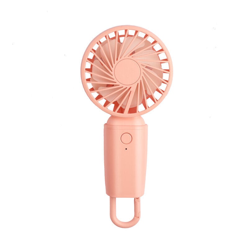 Double blade hook fan - pink