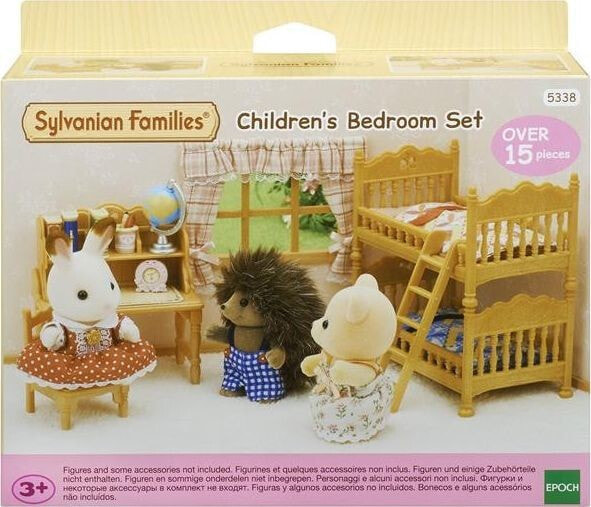Epoch Sylvanian Families Figurine Rural children's room with bunk bed