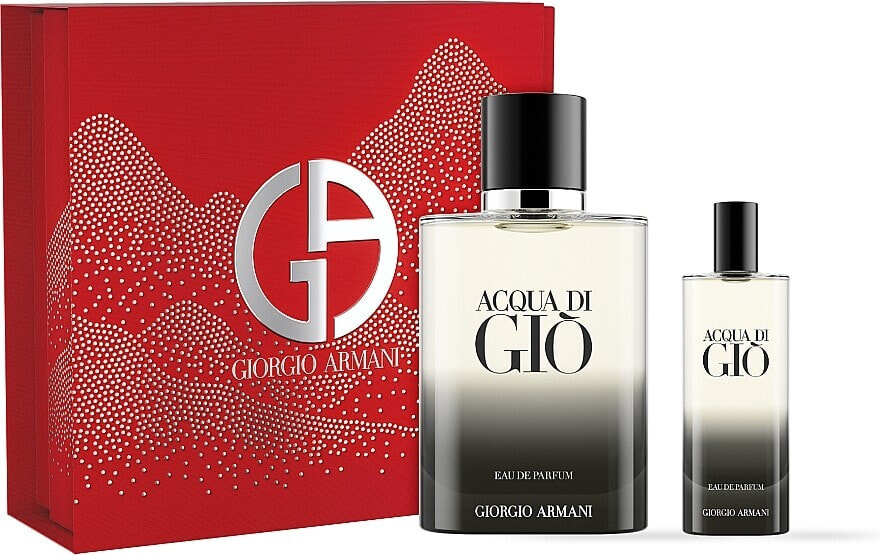 Giorgio Armani Acqua di Gio Pour Homme - Set (Eau de Parfum 100 ml + Eau de Parfum 15 ml)