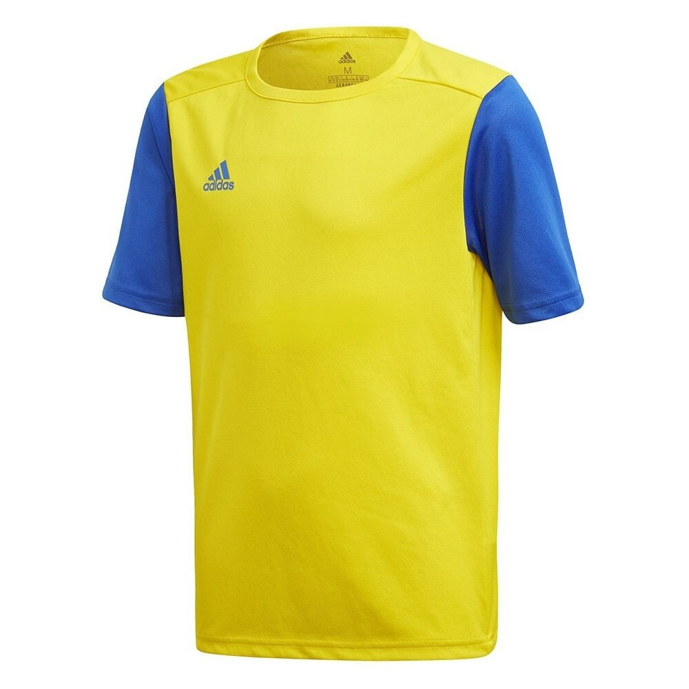 Мужская спортивная футболка желтая с логотипом Adidas Estro 19 Jersey
