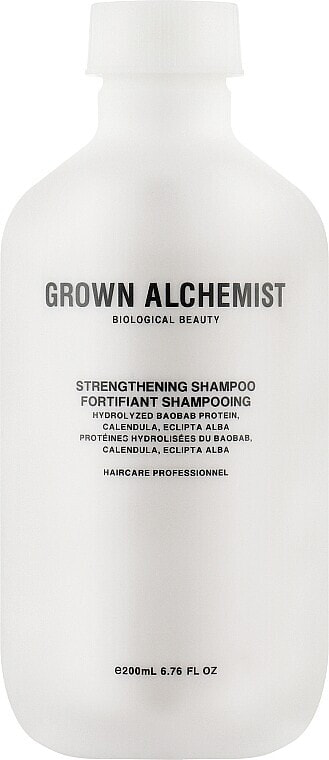 Stärkendes Shampoo mit hydrolysiertem Baobab-Protein - Grown Alchemist Strengthening Shampoo 0.2 Hydrolyzed Bao-Bab Protein & Calendula & Eclipta Alba