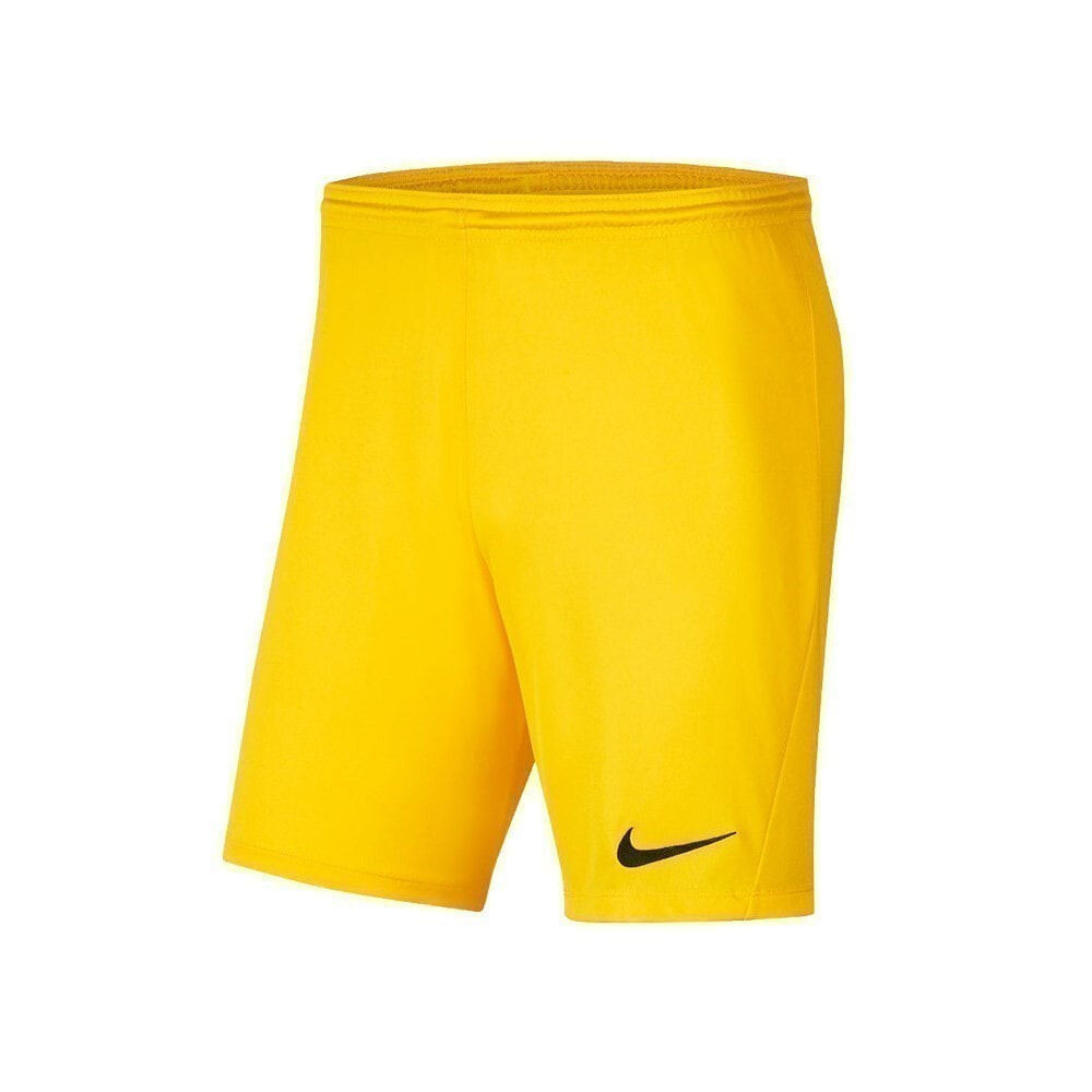 Мужские шорты спортивные желтые футбольные  Nike Dry Park III