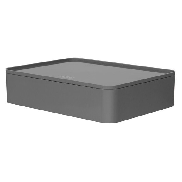HAN 1110-19 ящик-органайзер для стола АБС-пластик Серый