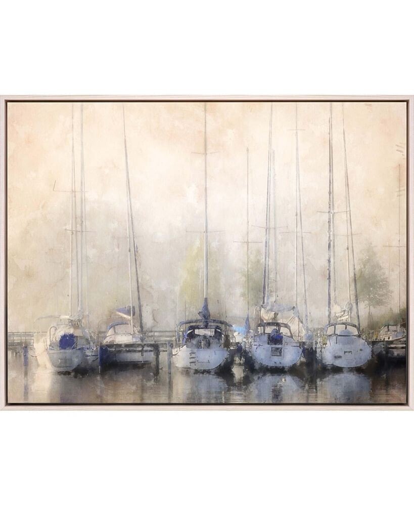 Paragon Picture Gallery sailboats In Fog Canvas