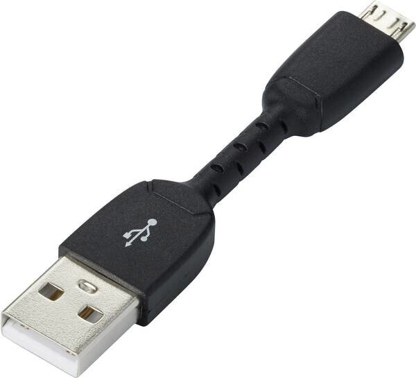 RF-4260171 - 0.05 m - USB A - Micro-USB B - USB 2.0 - 480 Mbit/s - Black