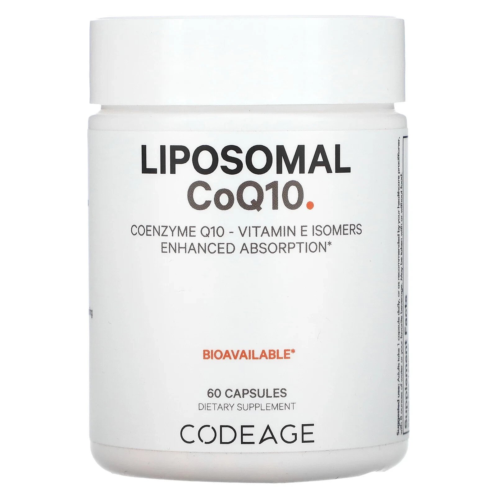 Liposomal CoQ10 Max, 60 Capsules